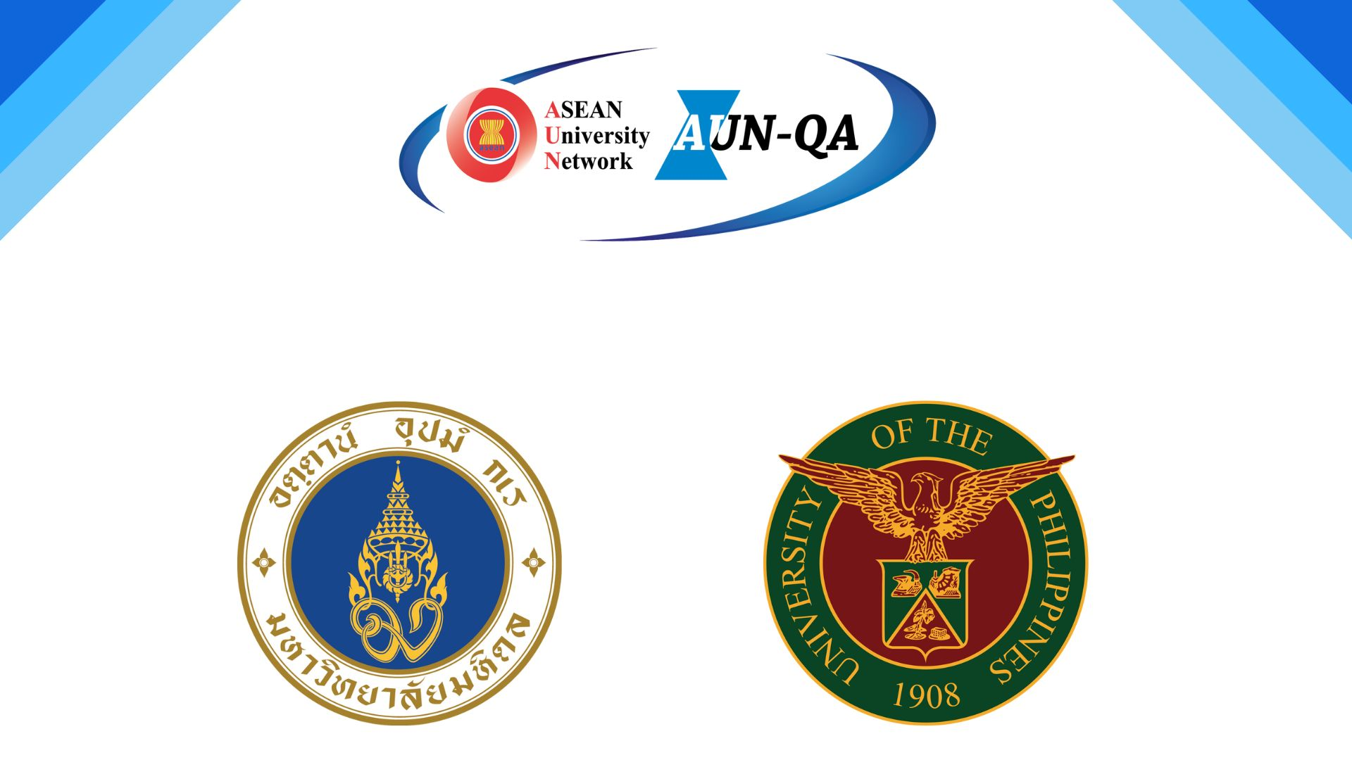 Top Two Universities of the ASEAN Region Took Part in the 303rd and 304th AUN-QA Programme Assessments